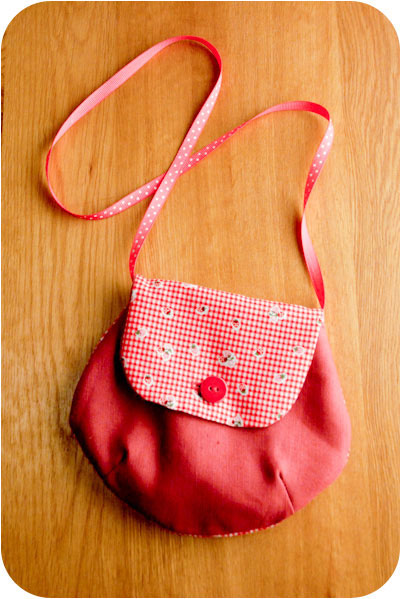 Coudre un sac pour petite fille, tuto sac fille 