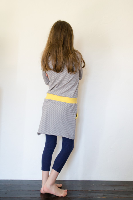 robe raye jaune lisa 02